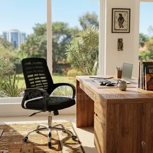 Office Chairs; Mid Backrest Ergonomic Office Home Clerical Chairs
