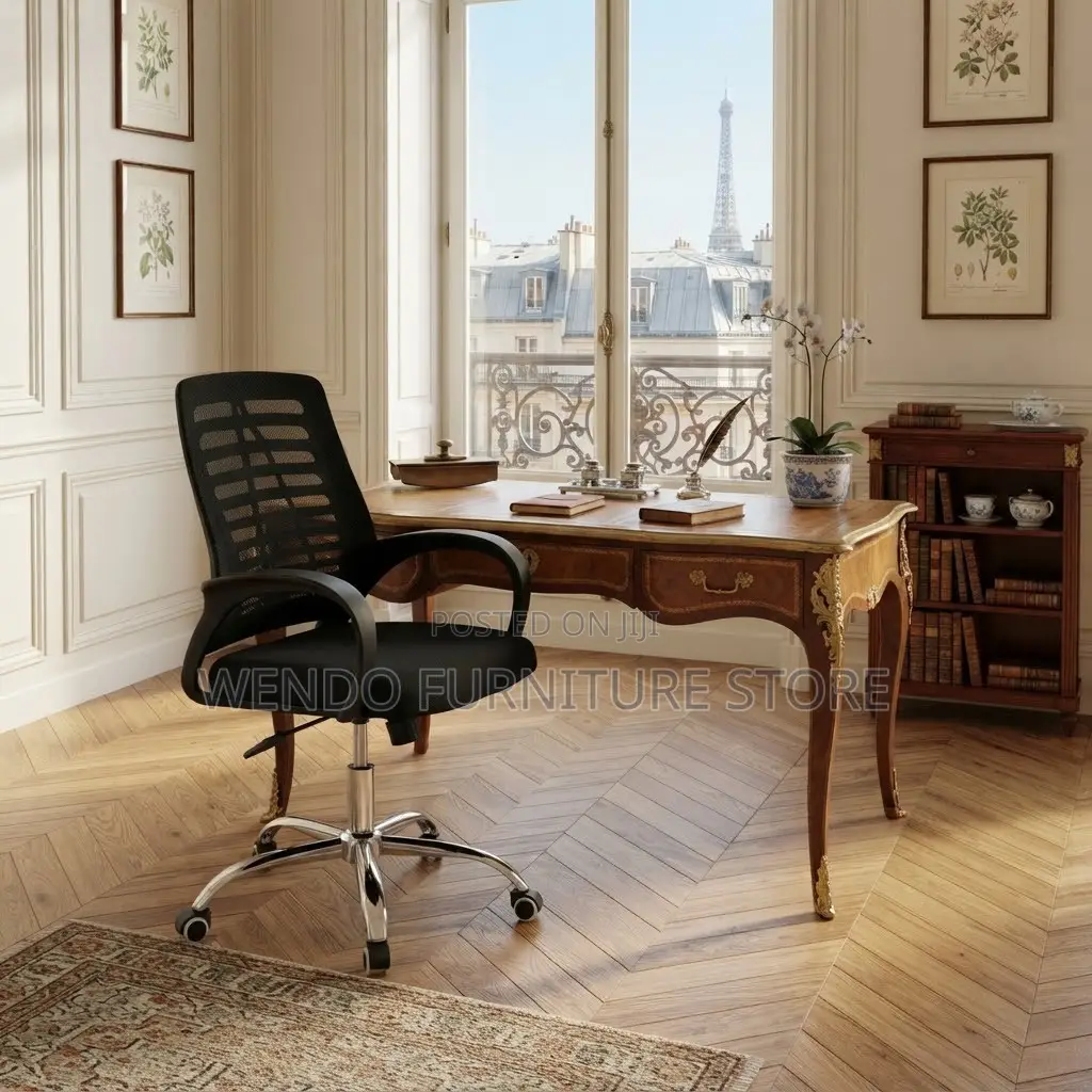 Office Chairs; Mid Backrest Ergonomic Office Home Clerical Chairs