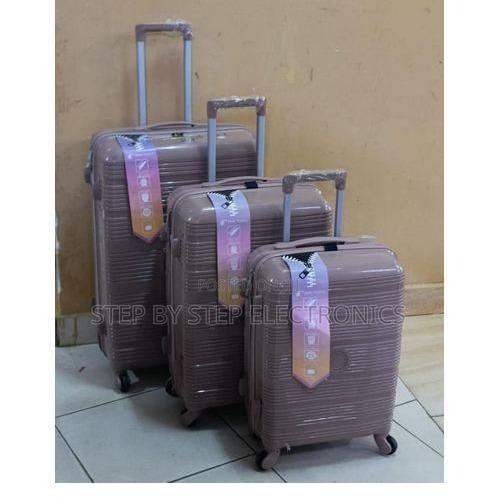 Everyday Use 3 in 1 Unbreakable Rubber Suitcase Briefcase Travel Bags