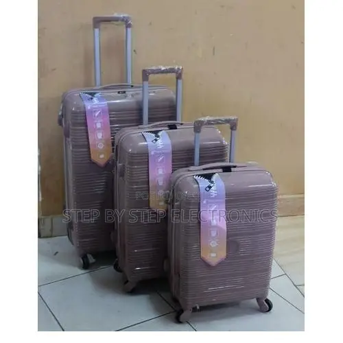 Everyday Use 3 in 1 Unbreakable Rubber Suitcase Briefcase Travel Bags