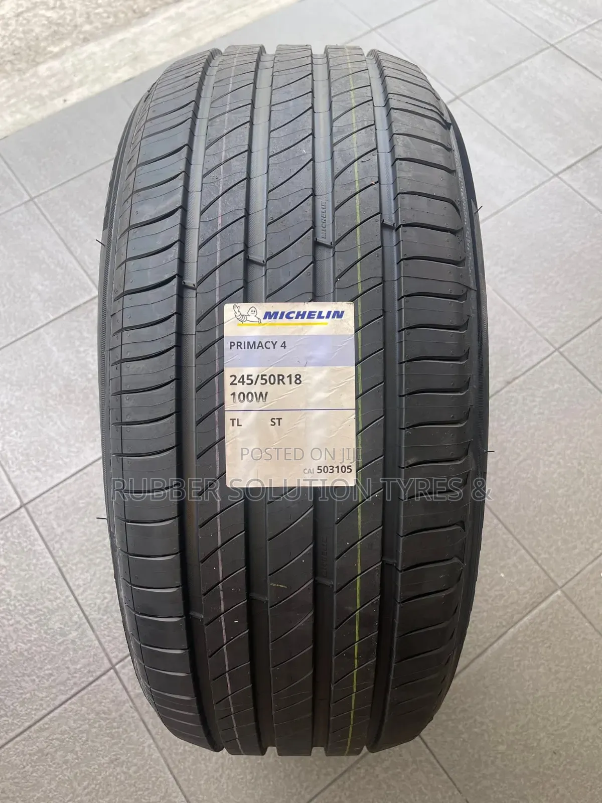 245 /50 R18 Michelin Tyres 100w Primacy 4
