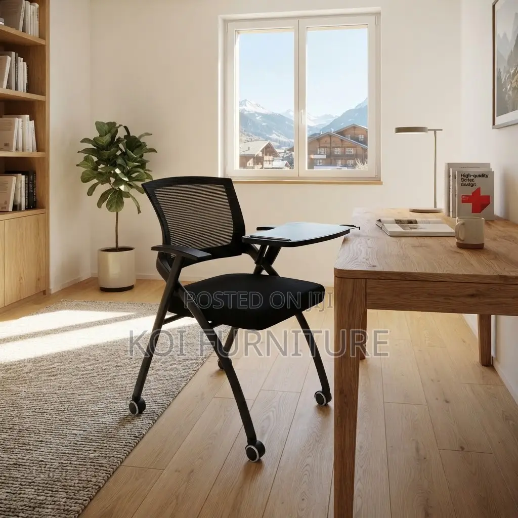 Office Chairs; Conference Room School Chair With Table Attached
