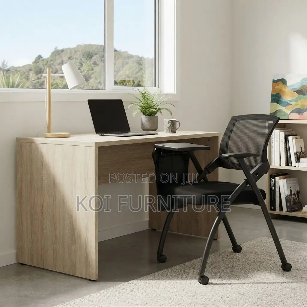 Office Chairs; Conference Room School Chair With Table Attached