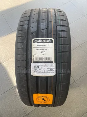 245 /40 R19 Continental Tyres 98y Xl Sportcontact