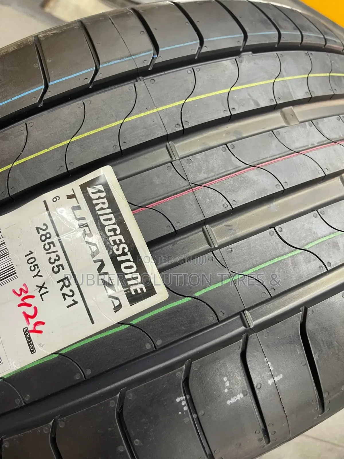 285 /35 R21 Bridgestone Tyres 105y Xl Turanza Sport