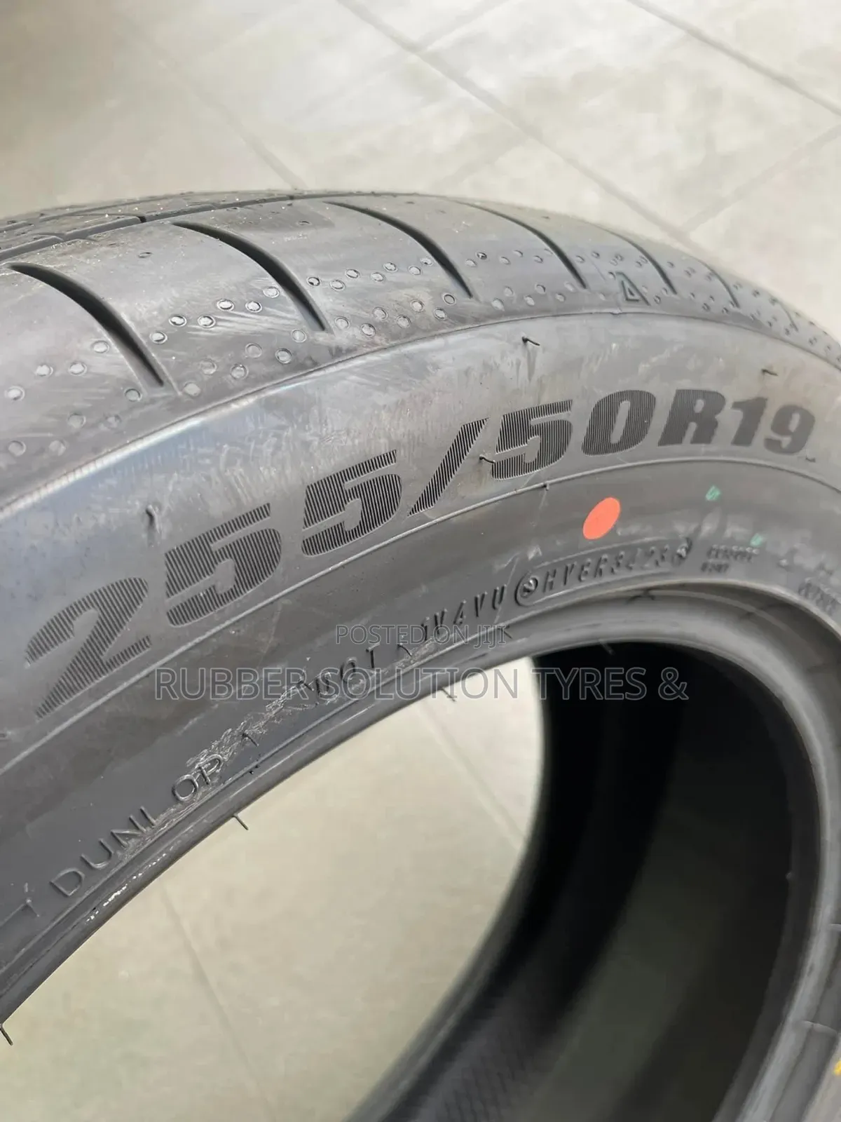 255 /50 R19 Dunlop Tyres 107y Xl Sp Sport Made in Japan