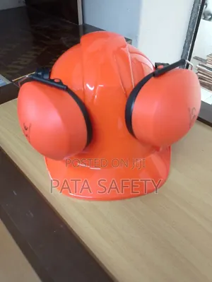 Industrial Helmets With Earmuffs
