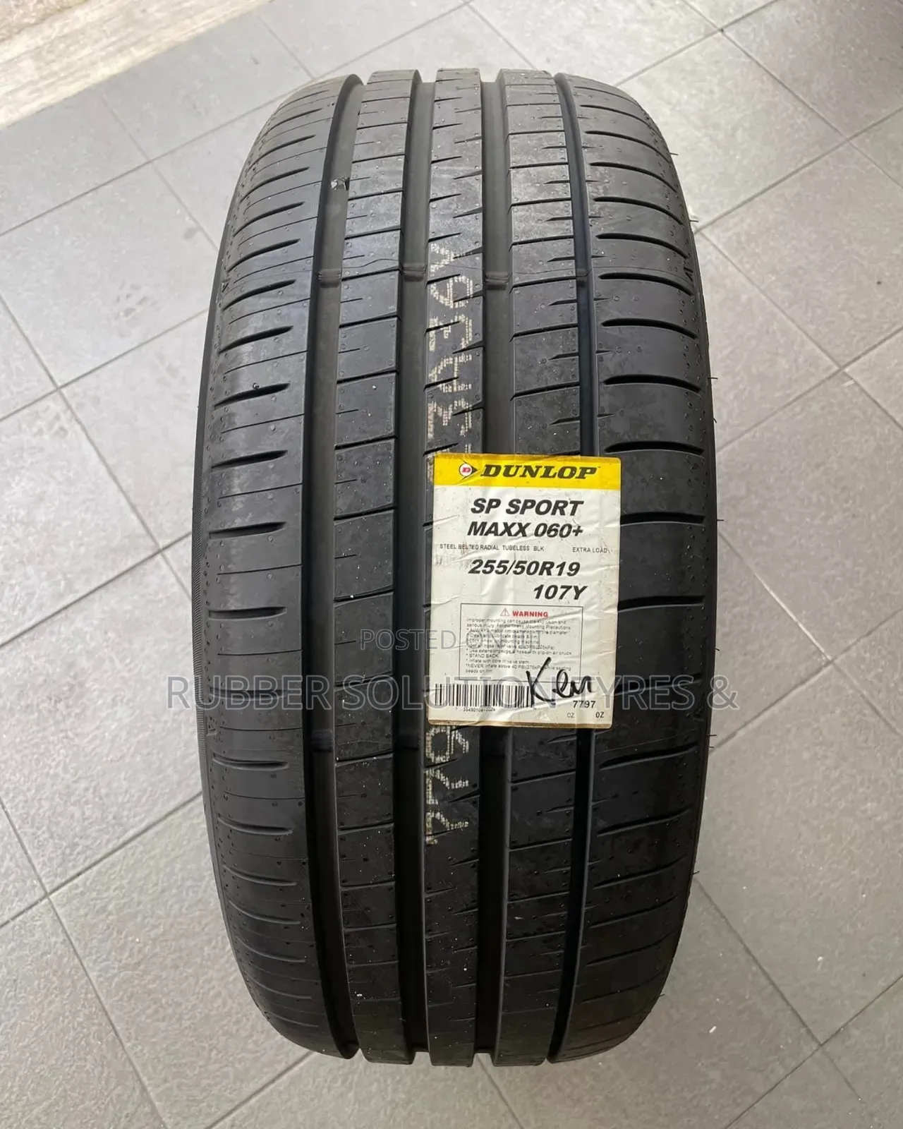 255 /50 R19 Dunlop Tyres 107y Xl Sp Sport Made in Japan