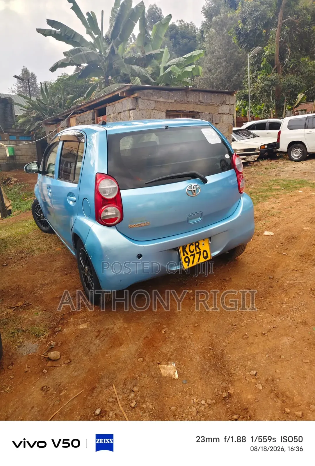 Toyota Passo 2011 Blue