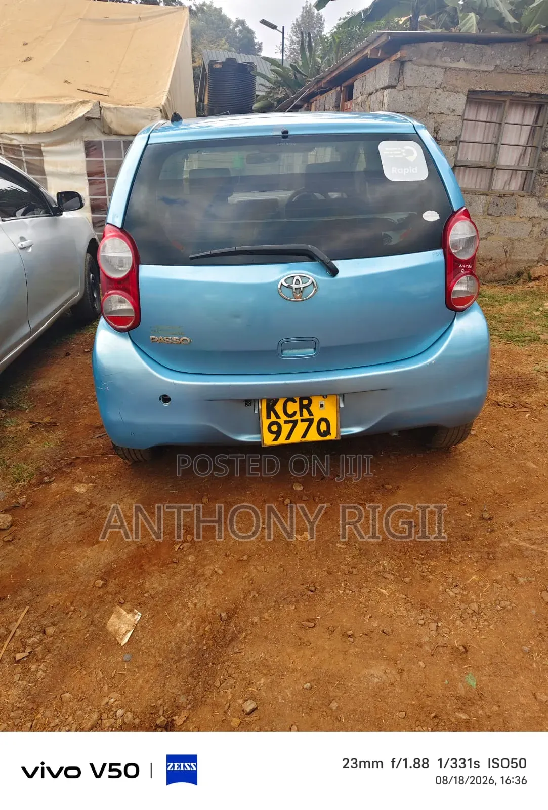 Toyota Passo 2011 Blue
