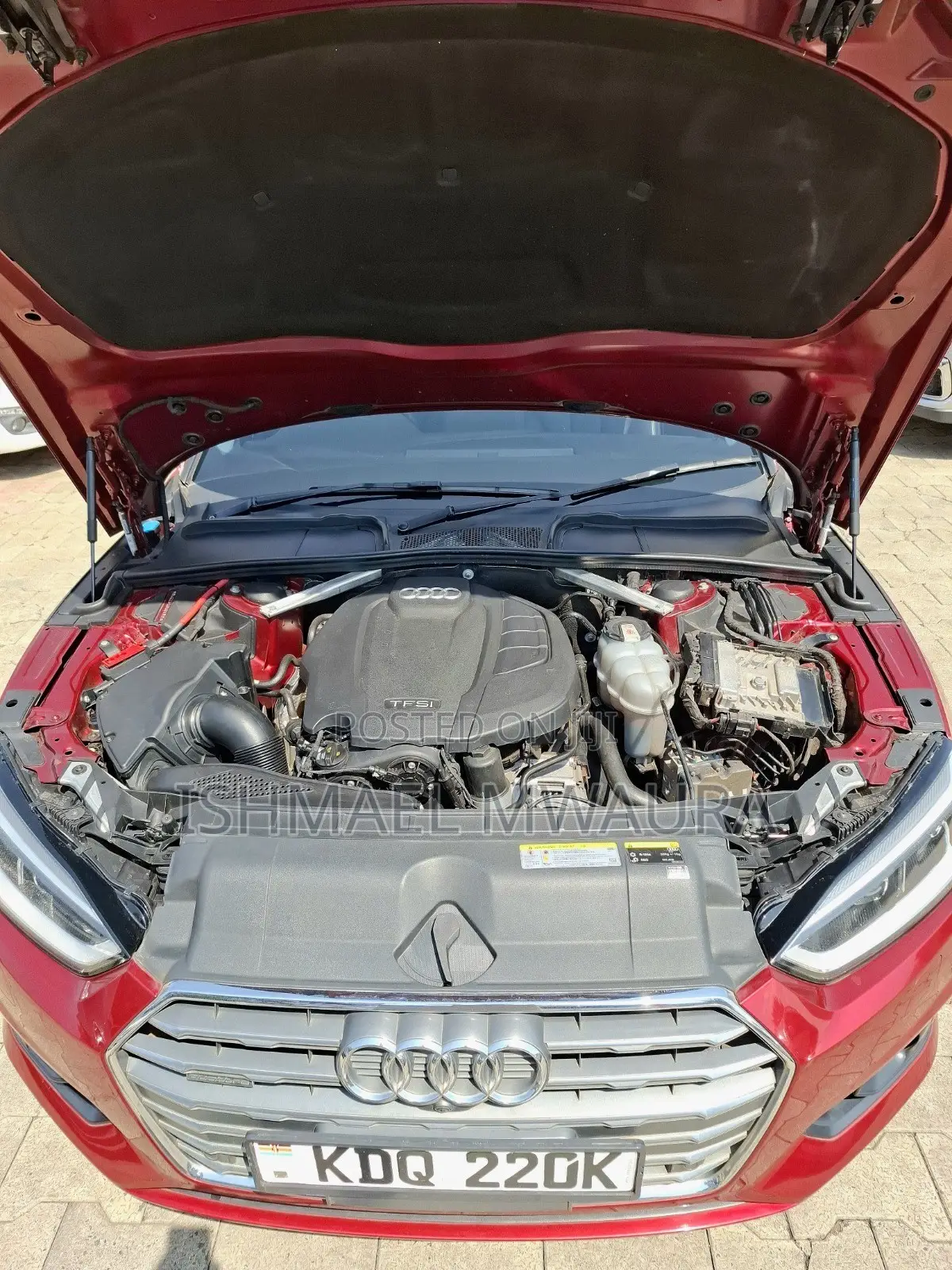 Audi A5 2.0T Sport AWD quattro Coupe 2017 Red