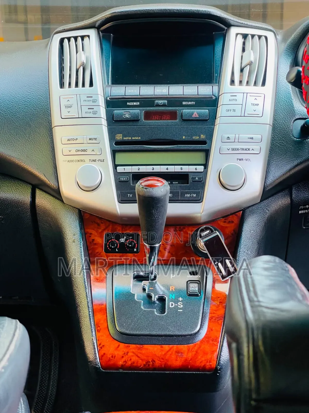 Toyota Harrier 2009 Black