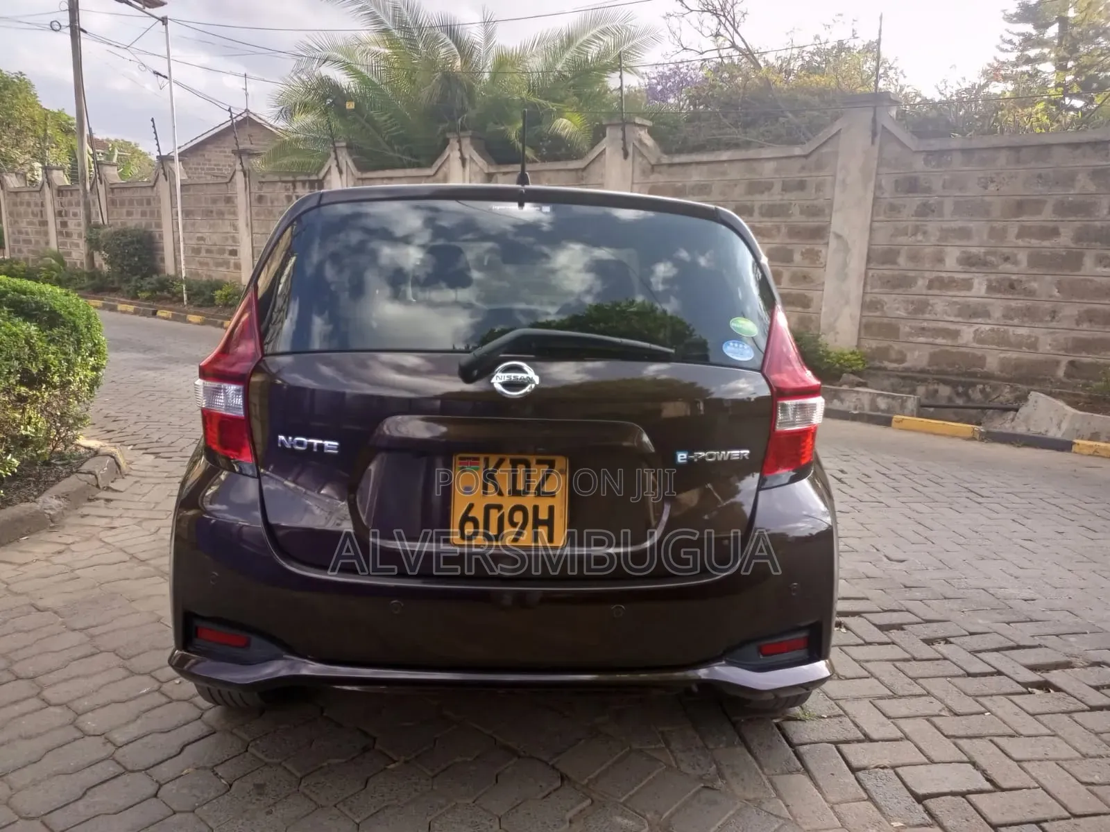 Nissan Note 1.2 Hybrid 2019 Burgundy