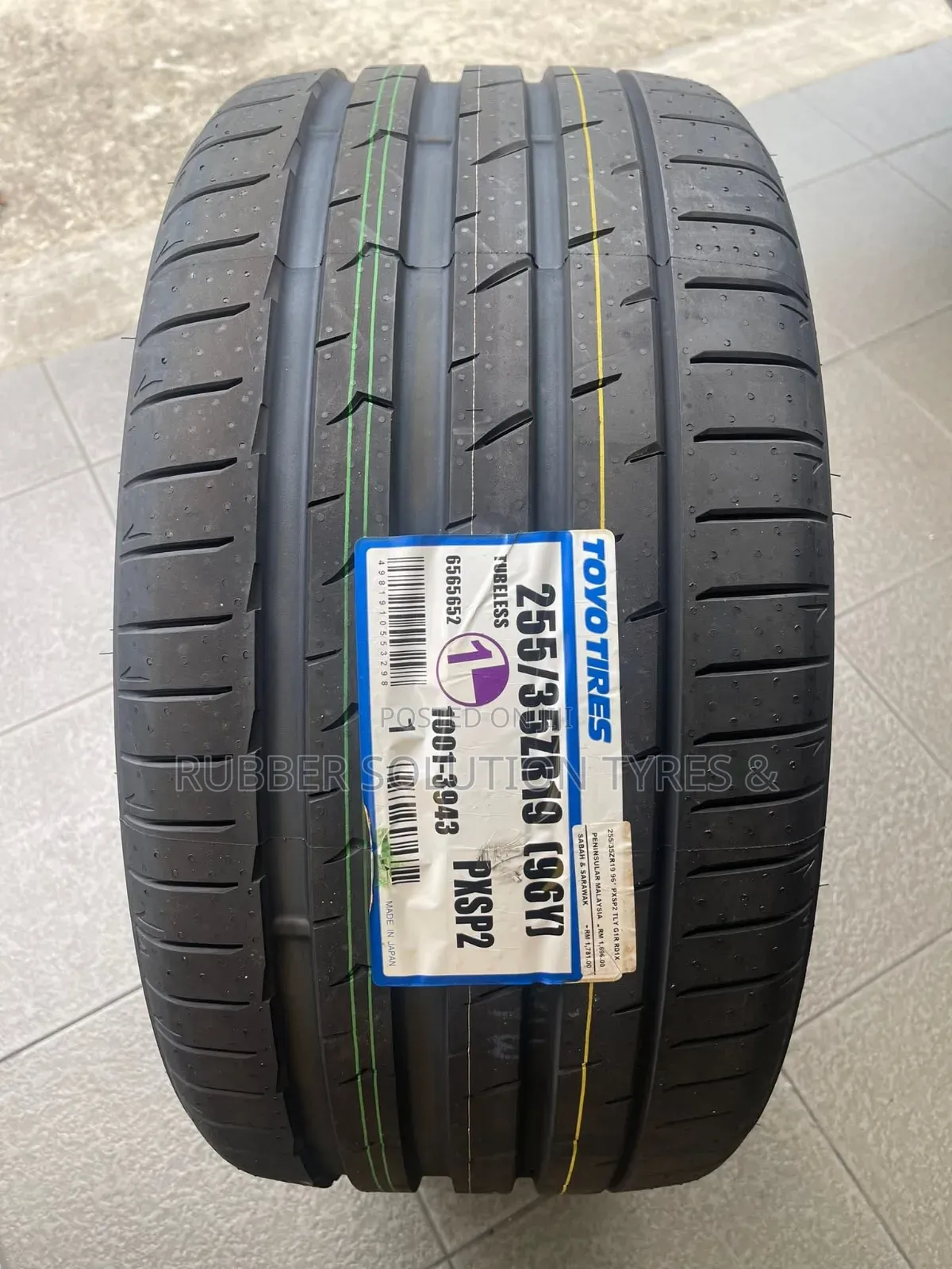 255 /35 R19 Toyo Tires 96y Xl Sport