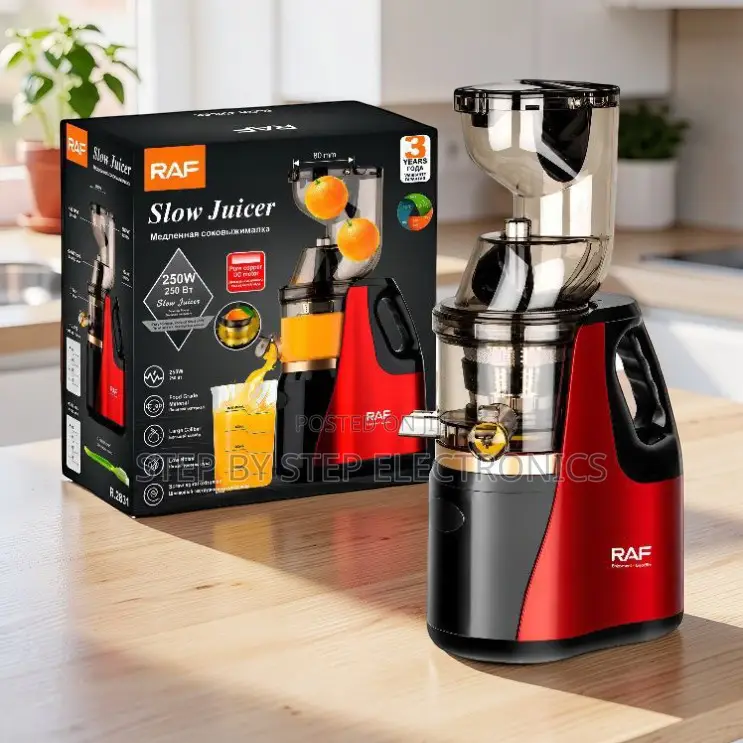 Easy Cleaning RAF R.2831 400Ml Slow Juicer Juice Extractor
