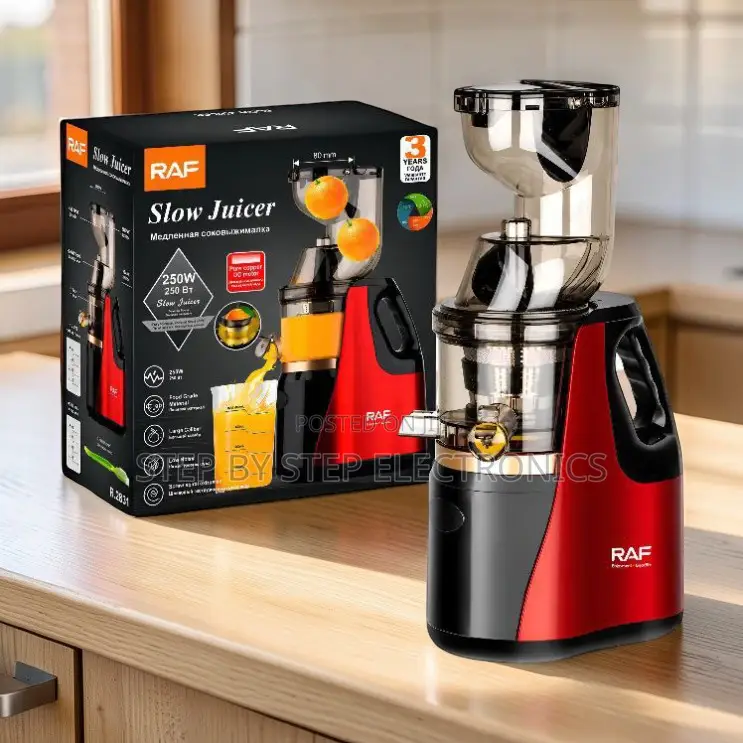 Quick Assembly RAF R.2831 400Ml Slow Juicer Juice Extractor