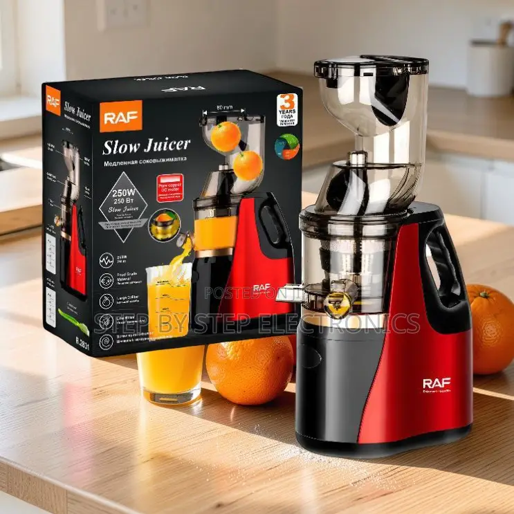 Quick Assembly RAF R.2831 400Ml Slow Juicer Juice Extractor