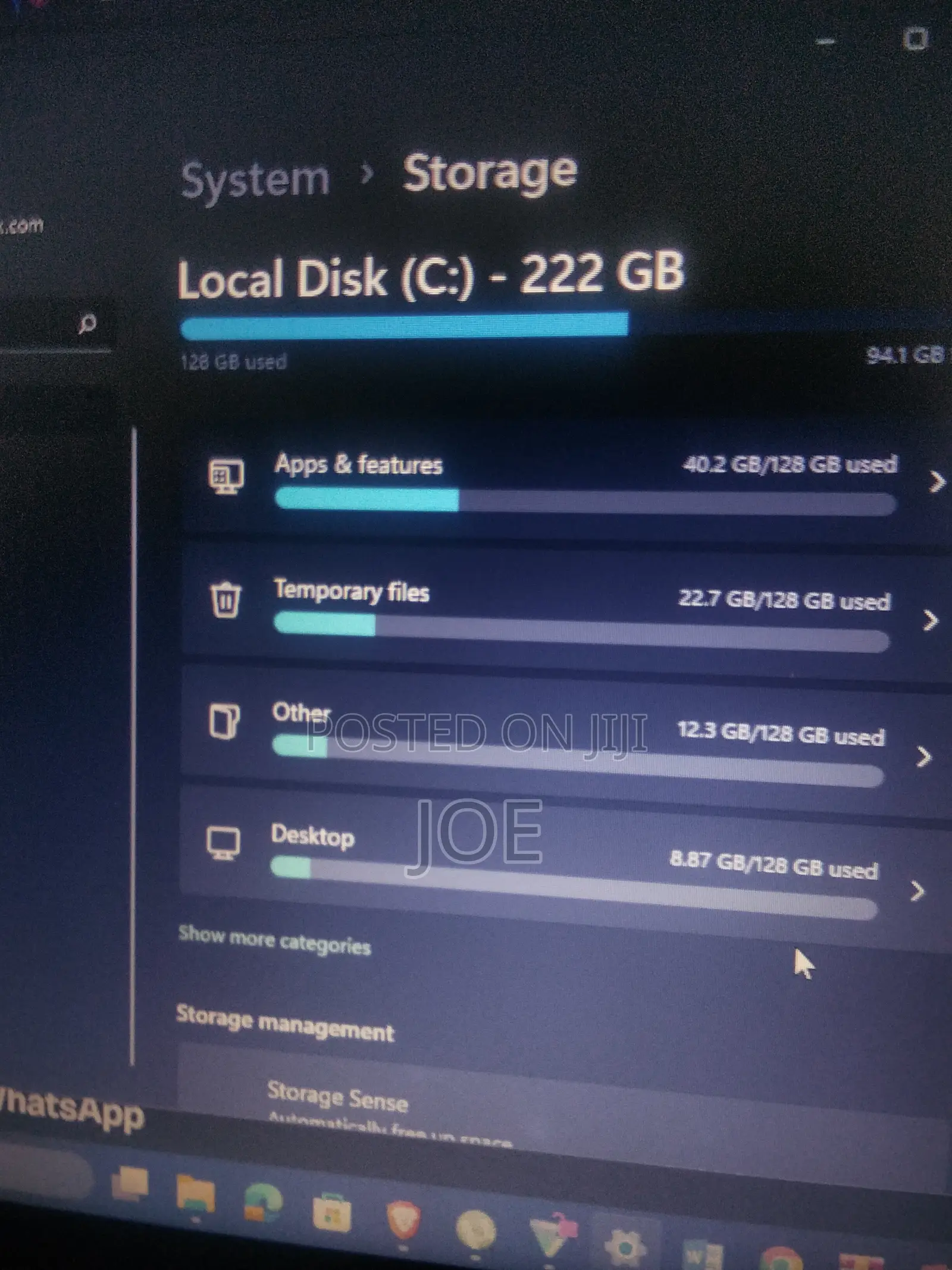 Laptop Acer Aspire 3 8GB Intel Core i5 HDD+SSD 256GB