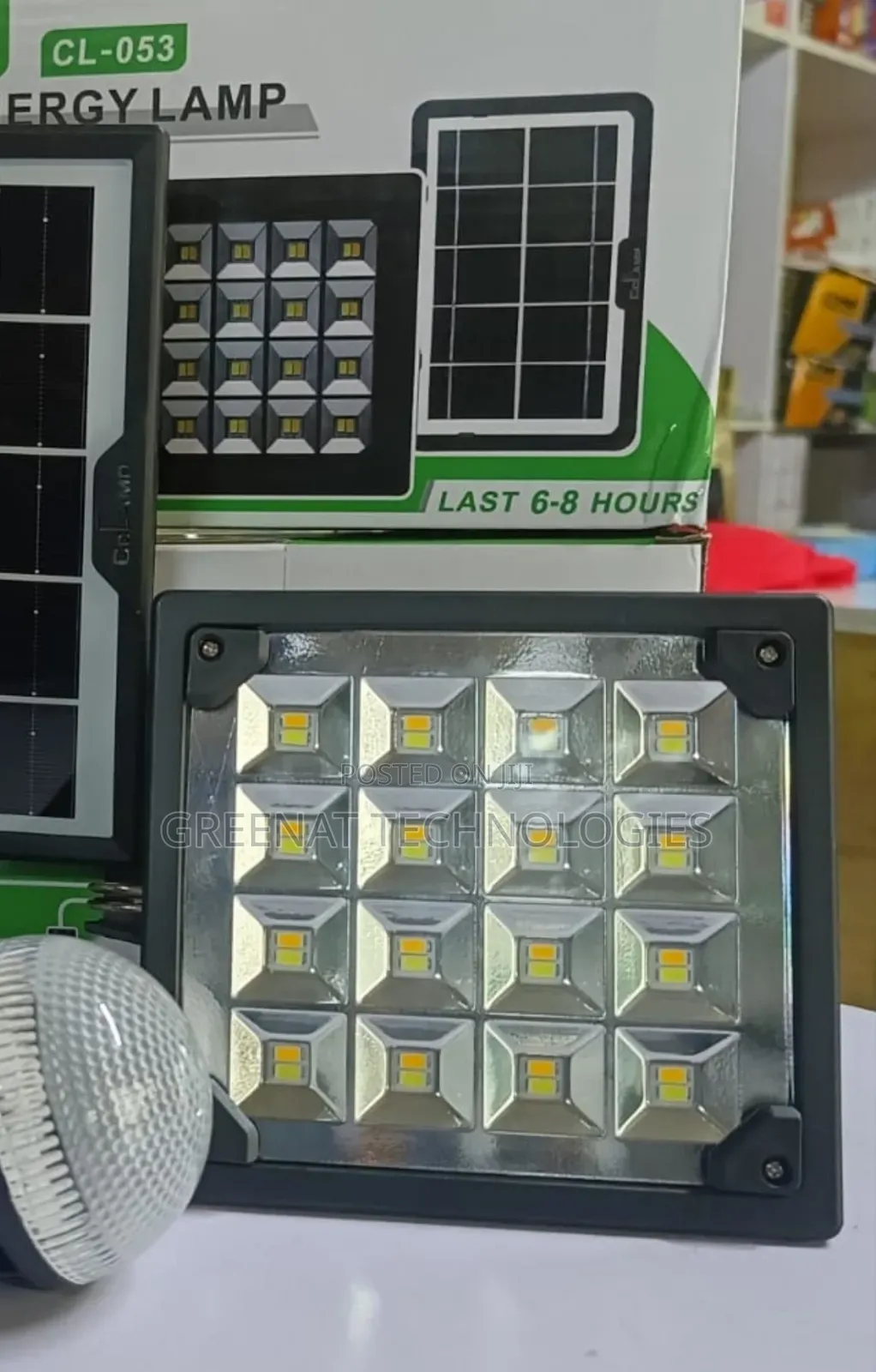 CcLAMP CL-053 Solar Energy Lamp 3in1 Kit