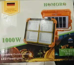 Portable Emergency Outdoor Solar LED Floodlight