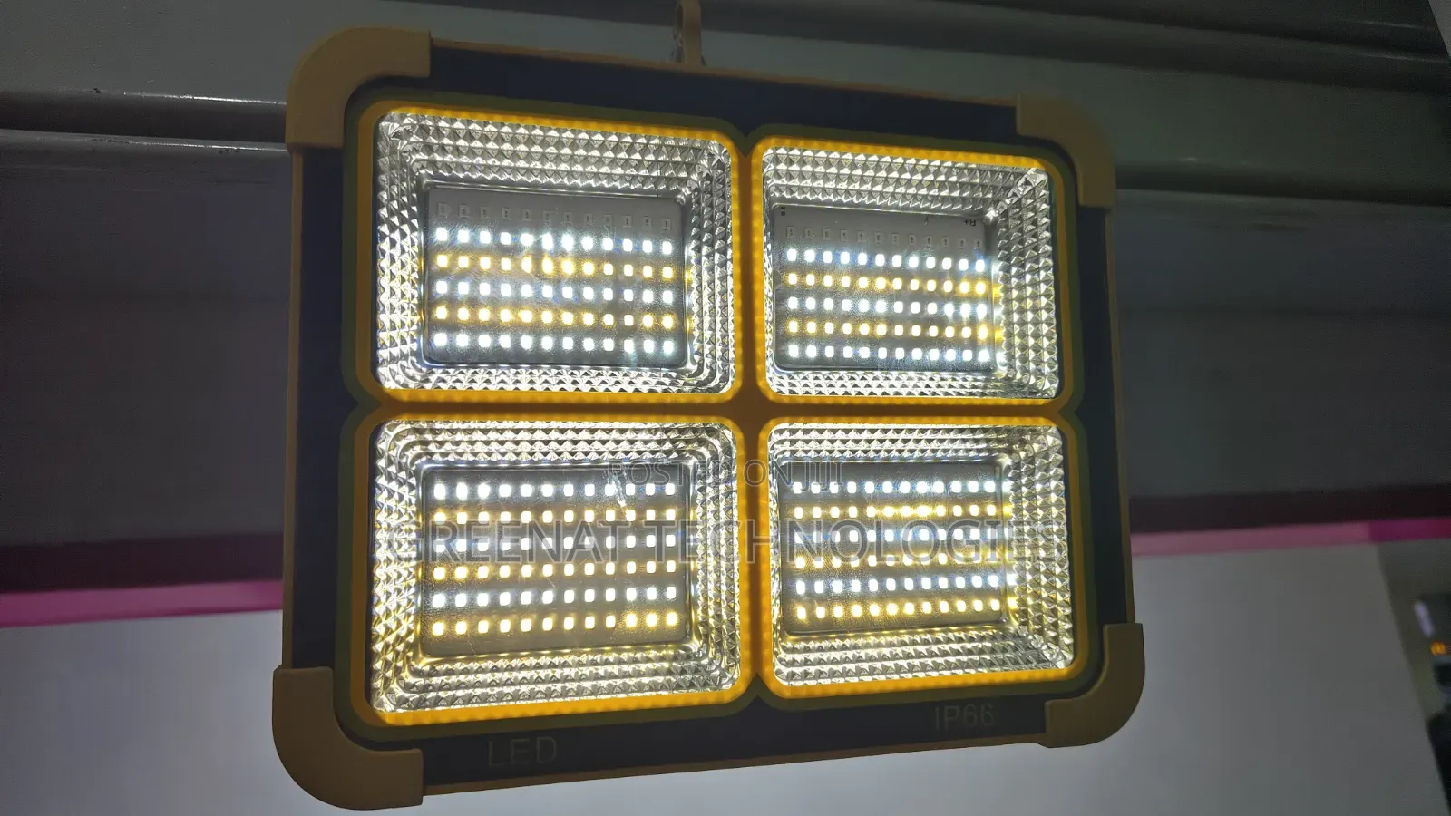 Portable Emergency Outdoor Solar LED Floodlight