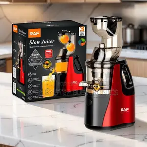 Smooth Juice Output RAF R.2831 400Ml Slow Juicer Juice Extractor