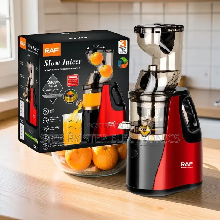 Family Friendly RAF R.2831 400Ml Slow Juicer Juice Extractor