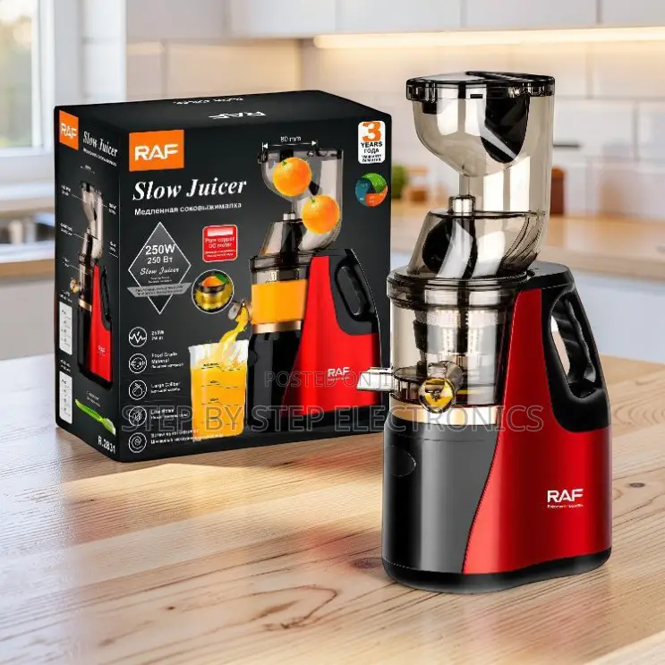 Quiet Operation RAF R.2831 400Ml Slow Juicer Juice Extractor