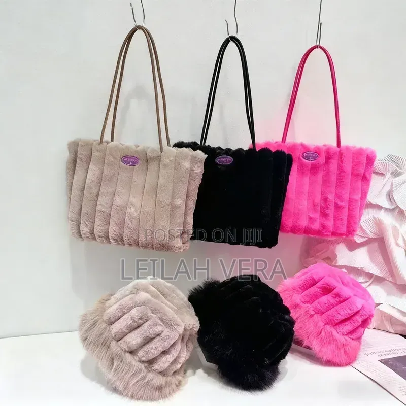 Fur Tote Bags