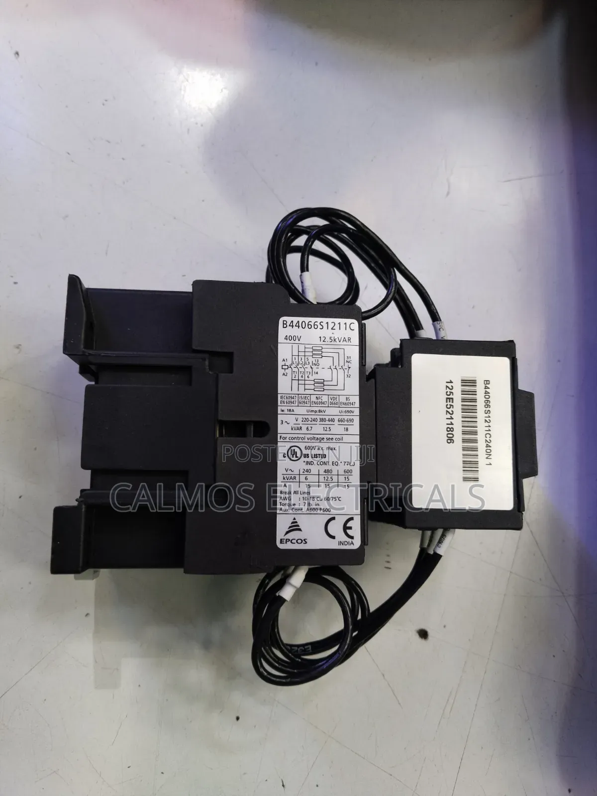 Power Factor Contacter 12.5kvar Epcos