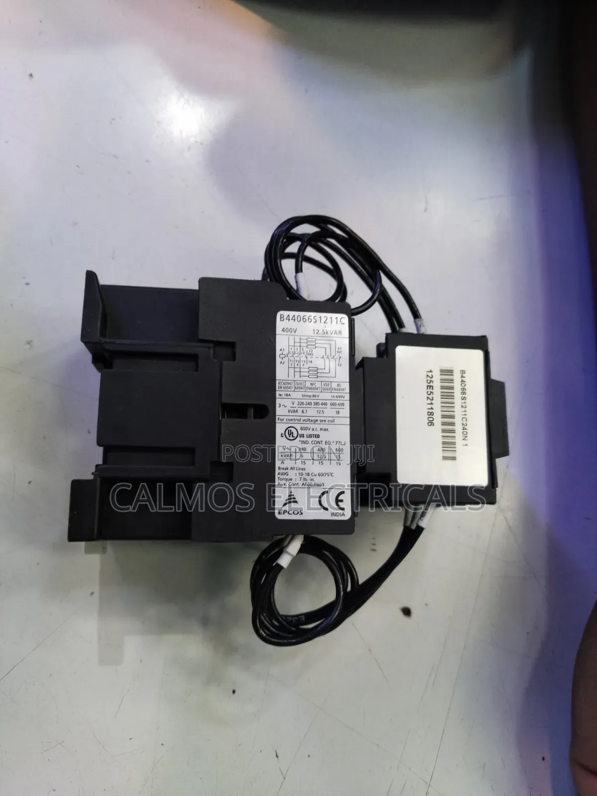 Power Factor Contacter 12.5kvar Epcos