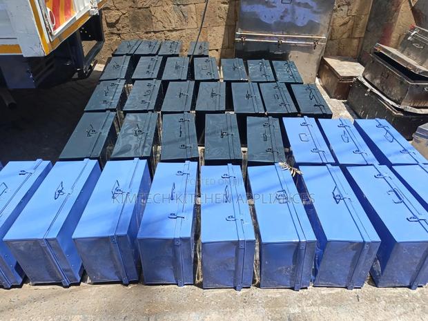 Heavy Metallic School Boxes - main view