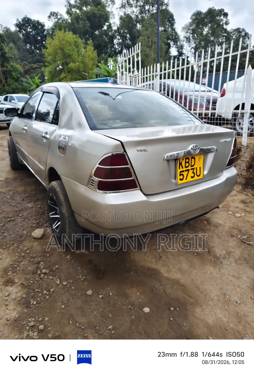 Toyota Corolla 2004 Gold