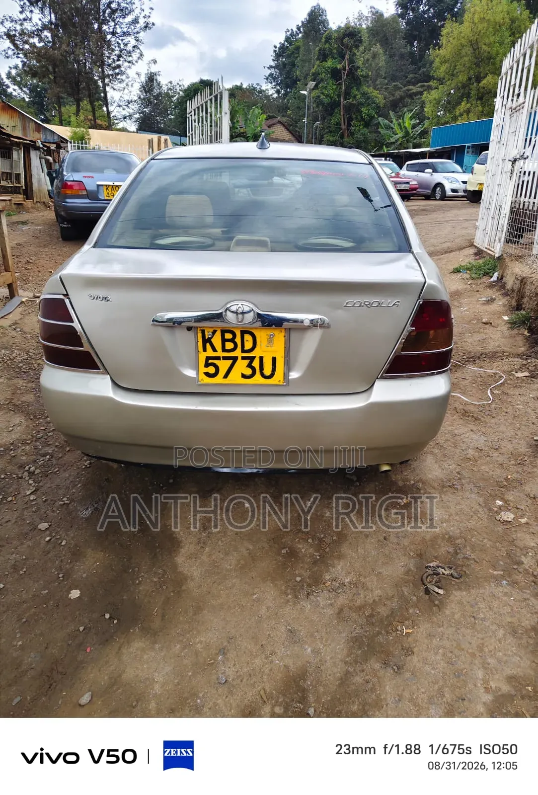 Toyota Corolla 2004 Gold