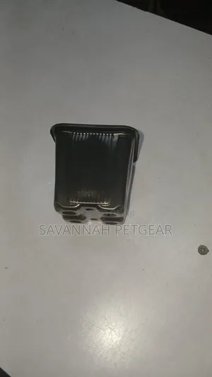 Reusable Plastic Planters Pots 150ML SQUARE (2.9" X 2.9" X 2.5")-10 PC
