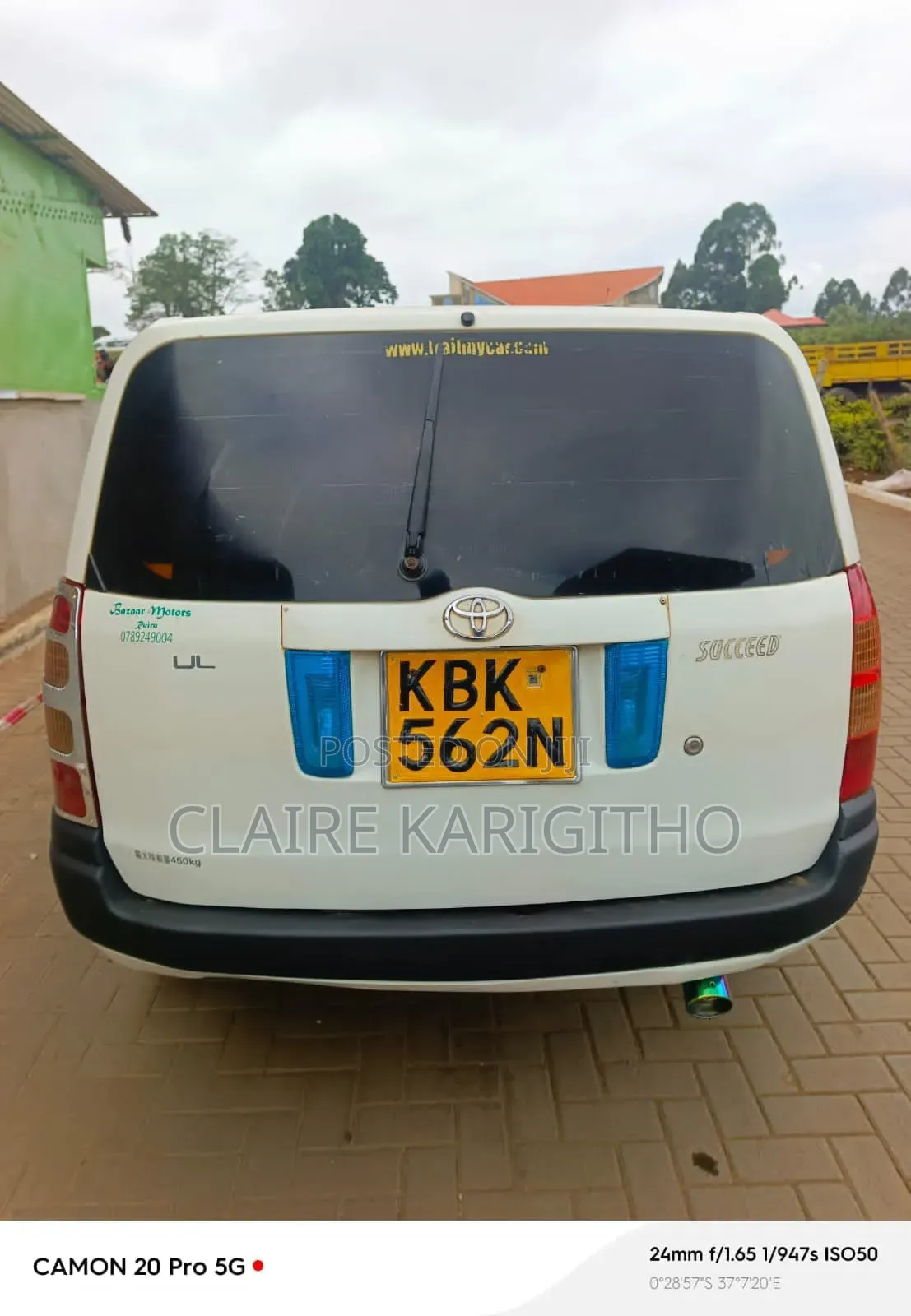 Toyota Succeed 2005 White
