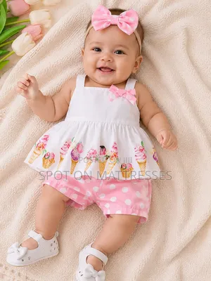 Cute Girl's Outfit. Pink and Purple. 6M - 2YRS. Countrywide Delivery!