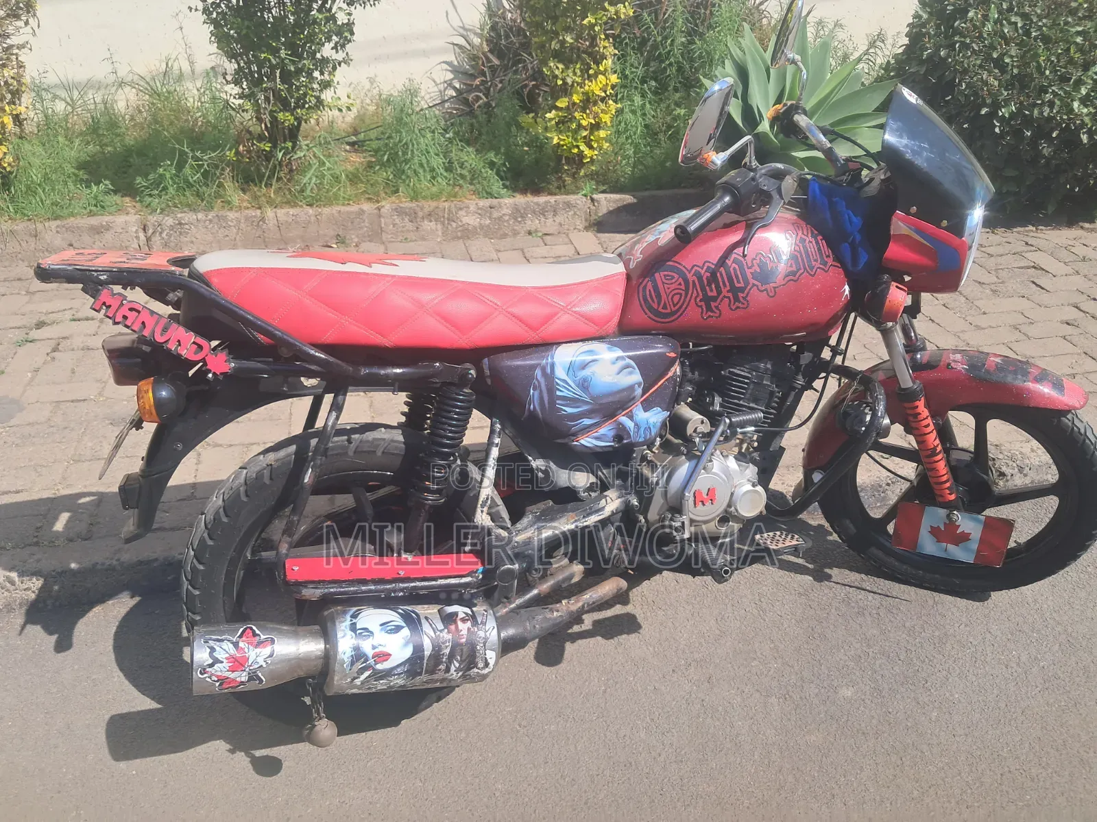 Bajaj Boxer 150 UG 2024 Red