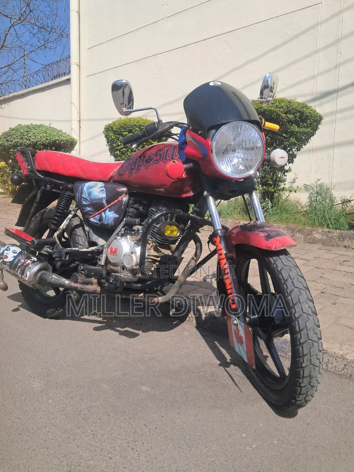 Bajaj Boxer 150 UG 2024 Red