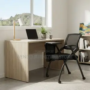 Office Chairs; Black Modern Foldable School Chairs With Wheels
