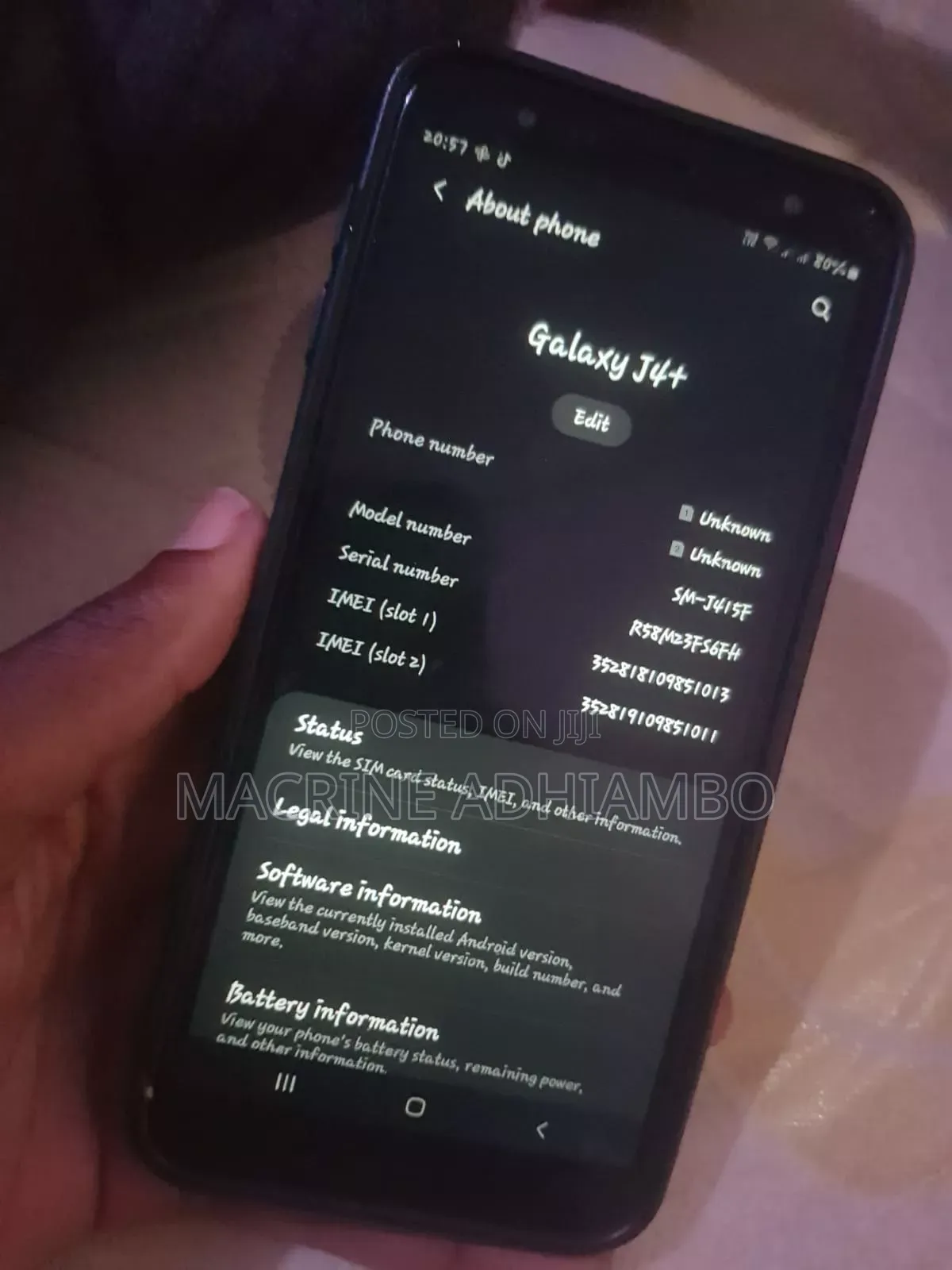 Samsung Galaxy J4 Plus 32 GB Black