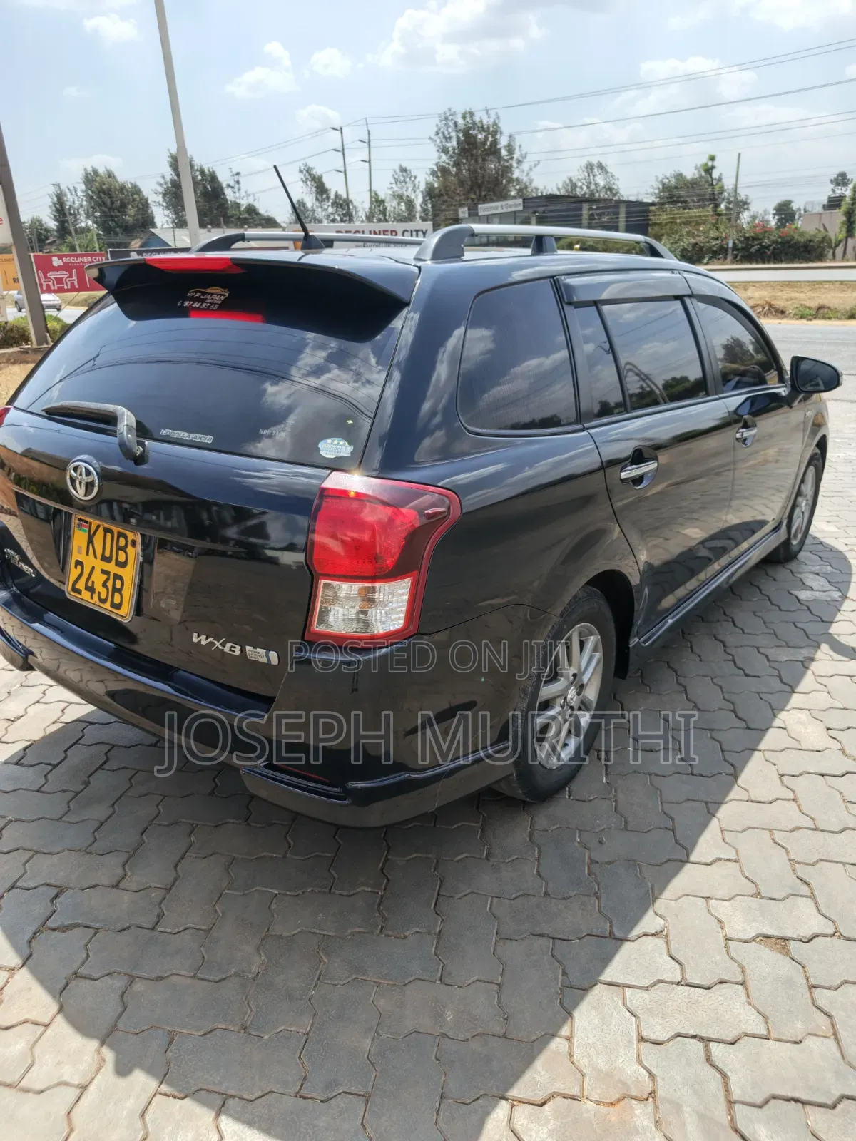 Toyota Corolla Fielder 2013 Black