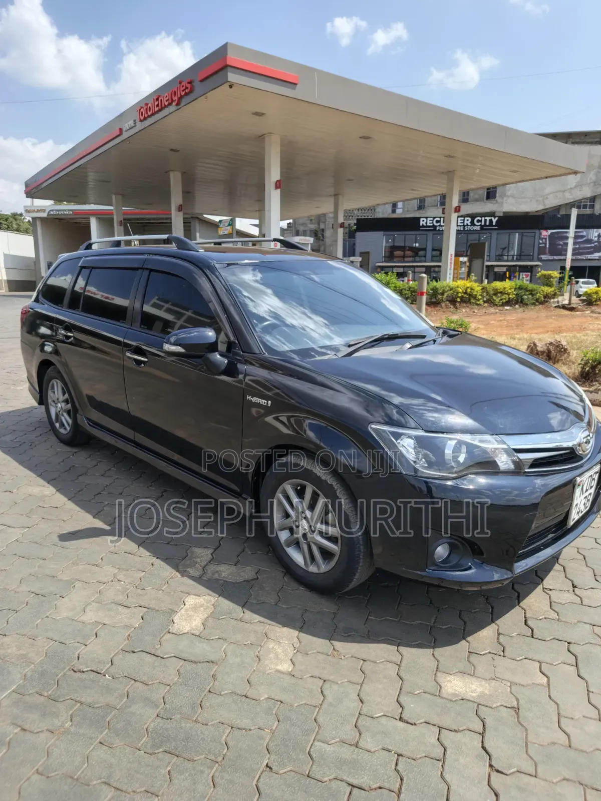 Toyota Corolla Fielder 2013 Black