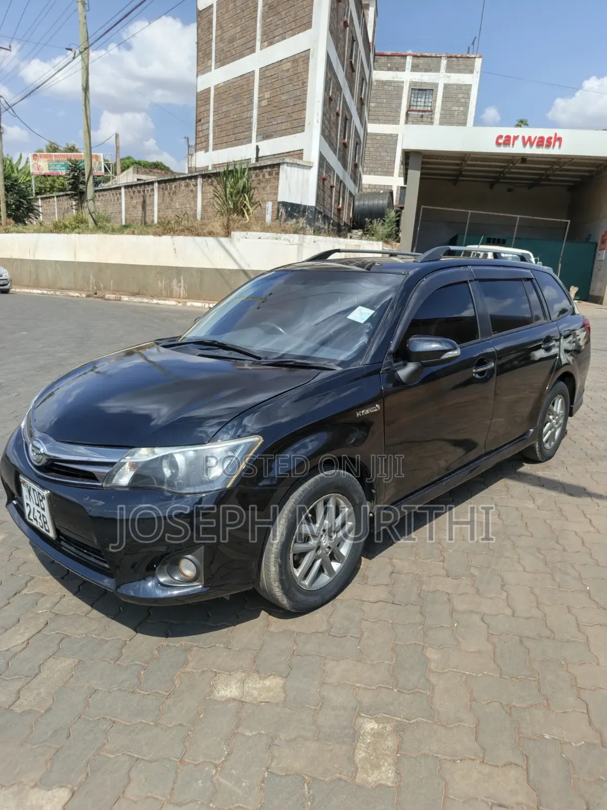 Toyota Corolla Fielder 2013 Black