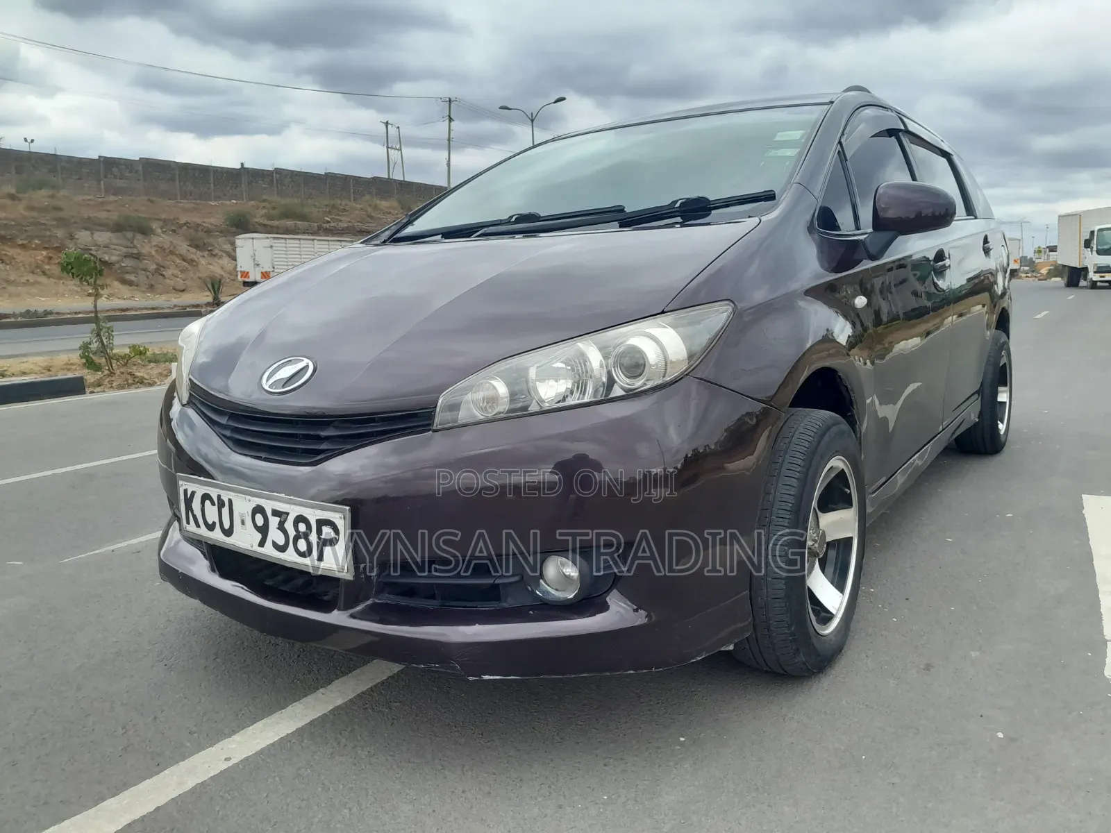 Toyota Wish 2011 Maroon