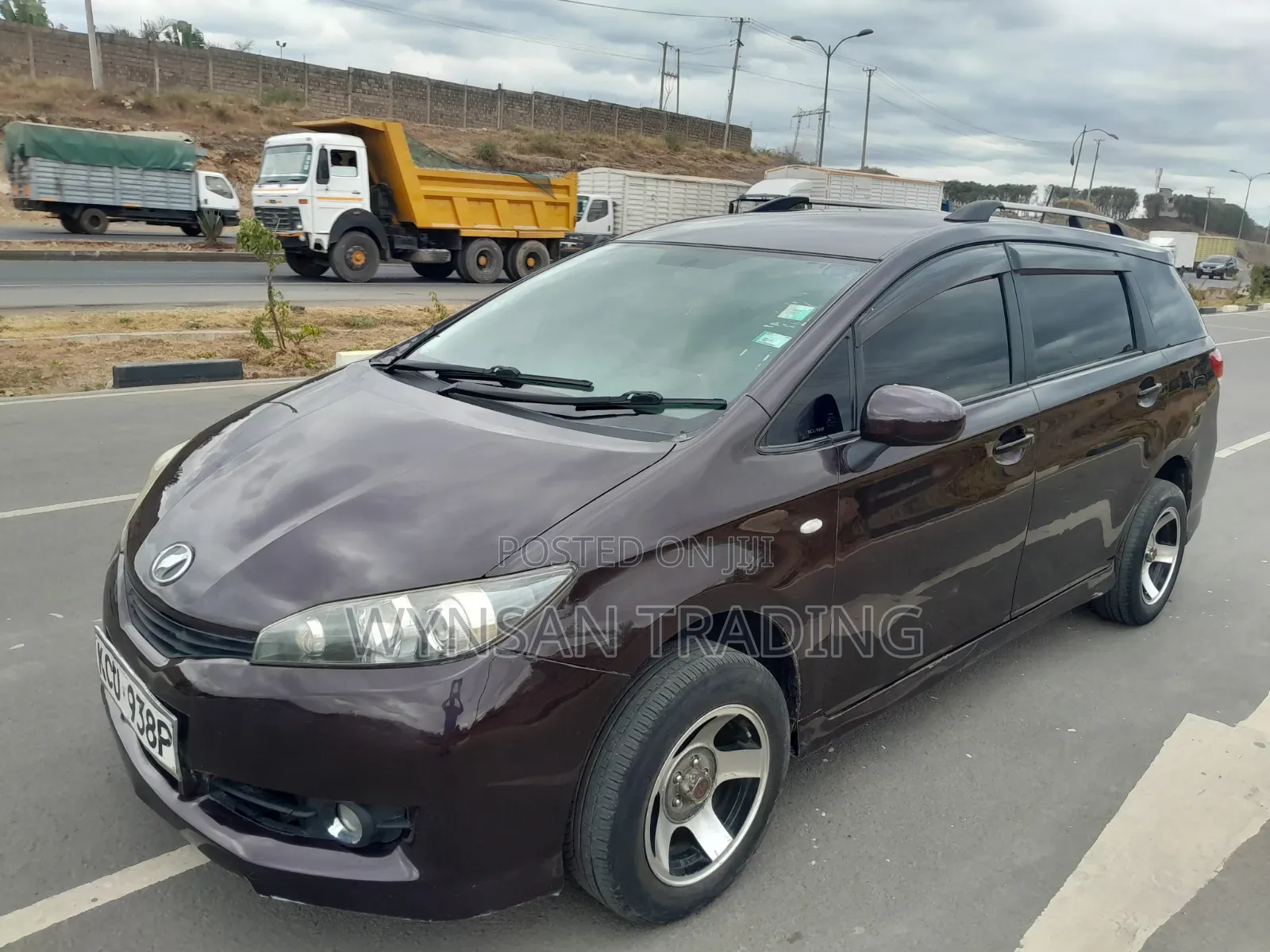 Toyota Wish 2011 Maroon