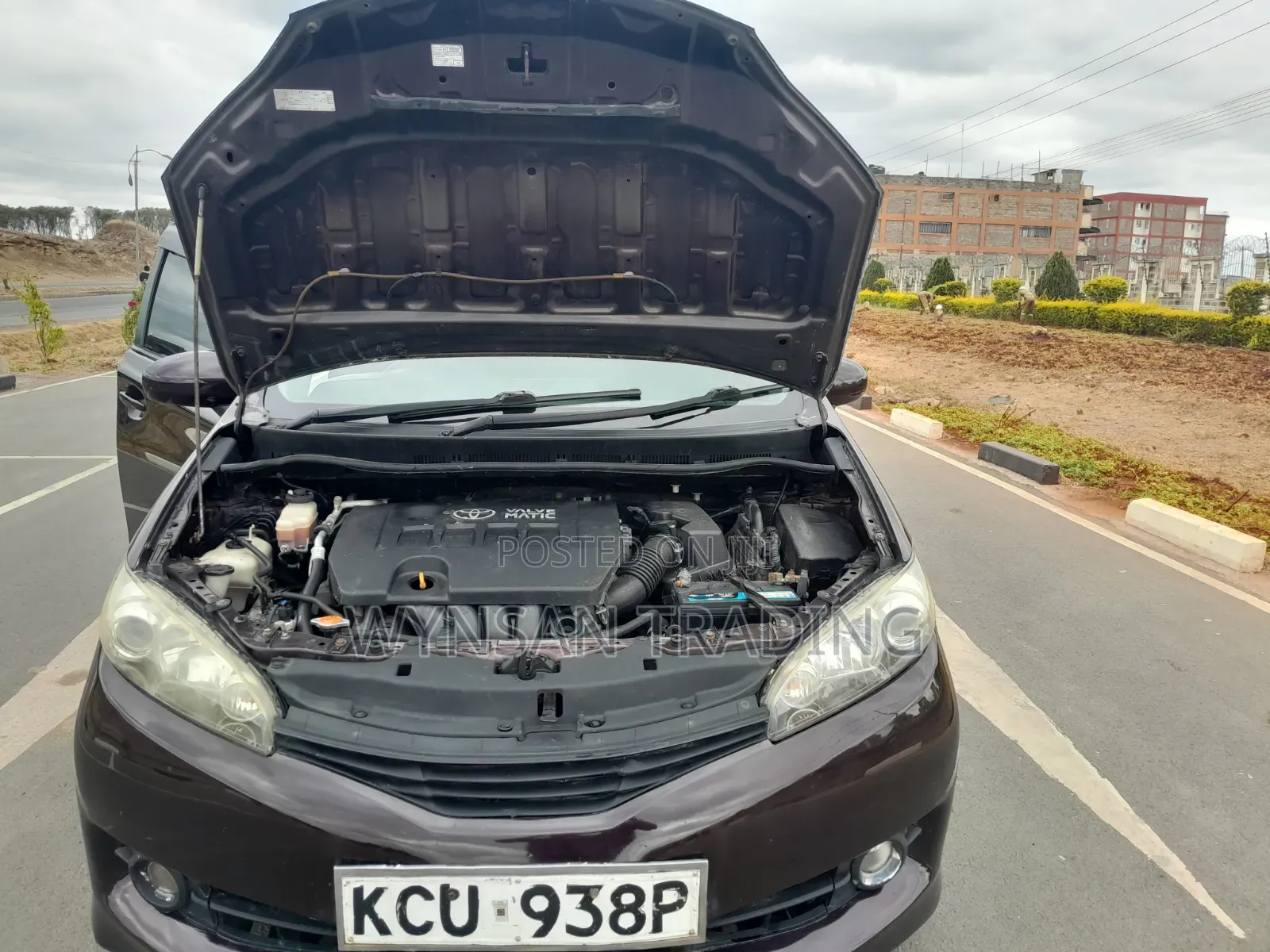 Toyota Wish 2011 Maroon