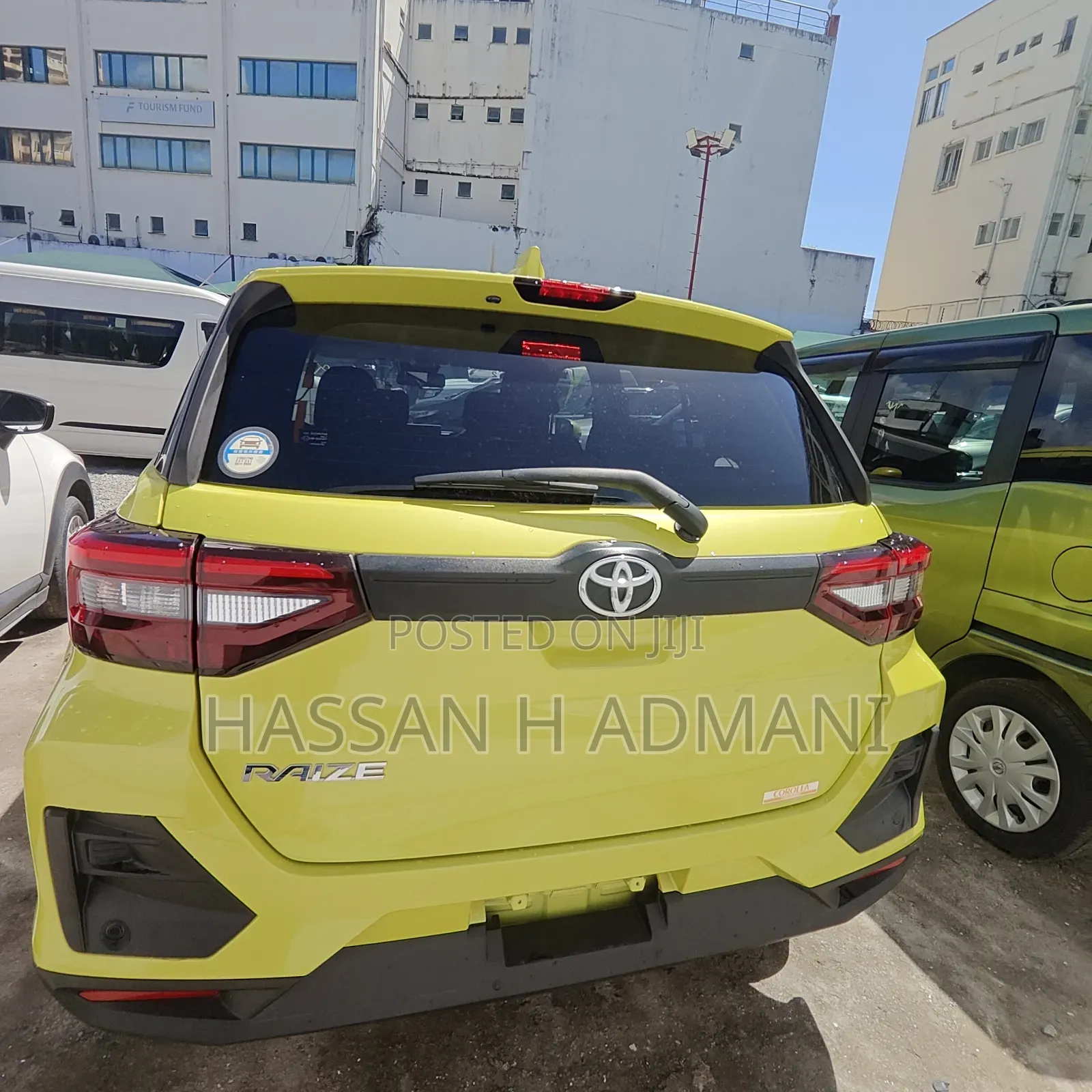Toyota Raize 2020 Yellow
