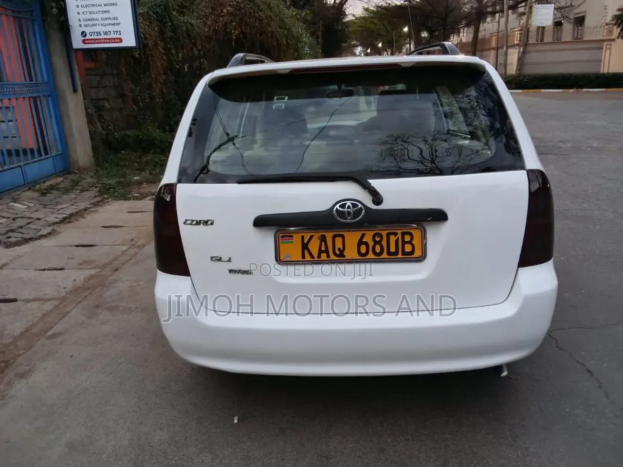 Toyota Corolla Fielder 2003 White