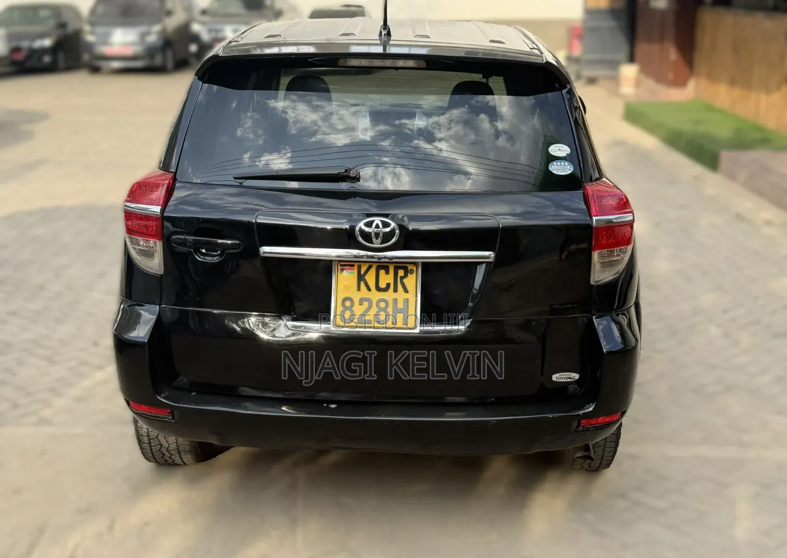 Toyota Vanguard 2012 Matt Black